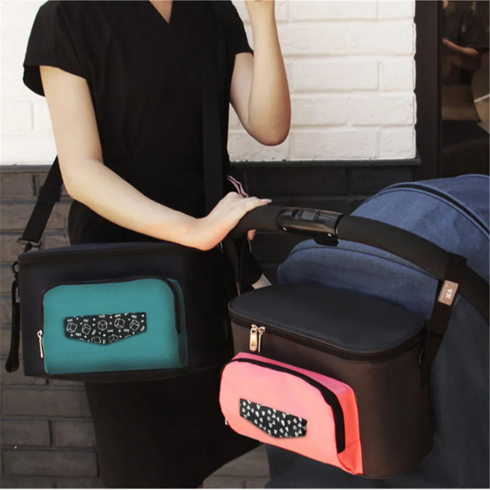 

Baby Stroller Bag Waterproof Baby Diaper Bag Stroller Tote Trolley Bag Travel Bag Baby Changing Bag Maternity Bag Mommy Bag