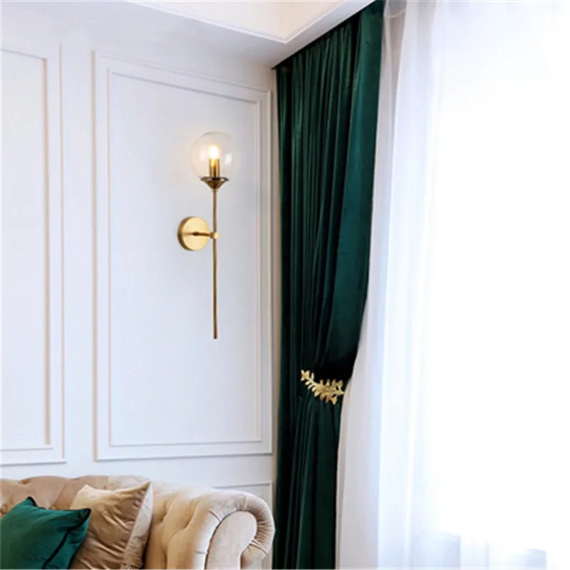 Минималистичный современный прикроватный светодиодный настенный светильник креативная индивидуальная