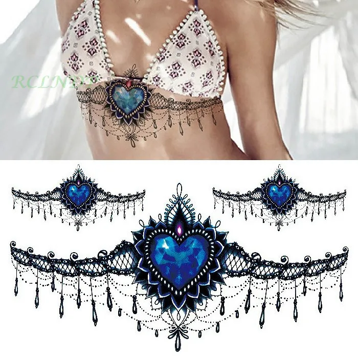 

Temporary Fashion Tattoos Jewelry Body Stickers Egypt Arabic Indian Mandala Temporary Tattoo Sticker Lotus Sexy Tatoo Girls