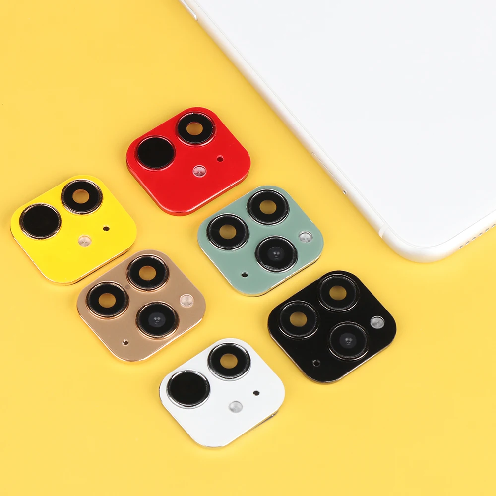 Модная задняя защитная крышка для объектива камеры стеклянная наклейка пленка