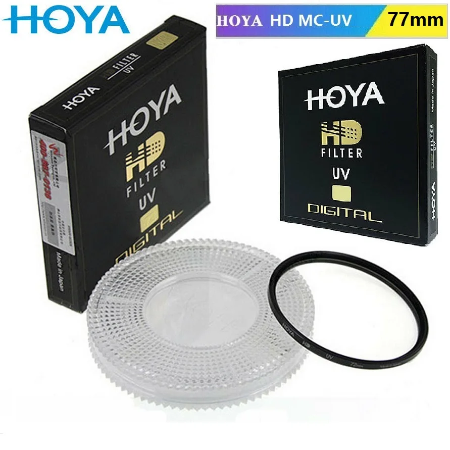 Оригинальный HOYA HD MC UV 77 мм закаленное стекло 8 слой мультипросветление с каждой