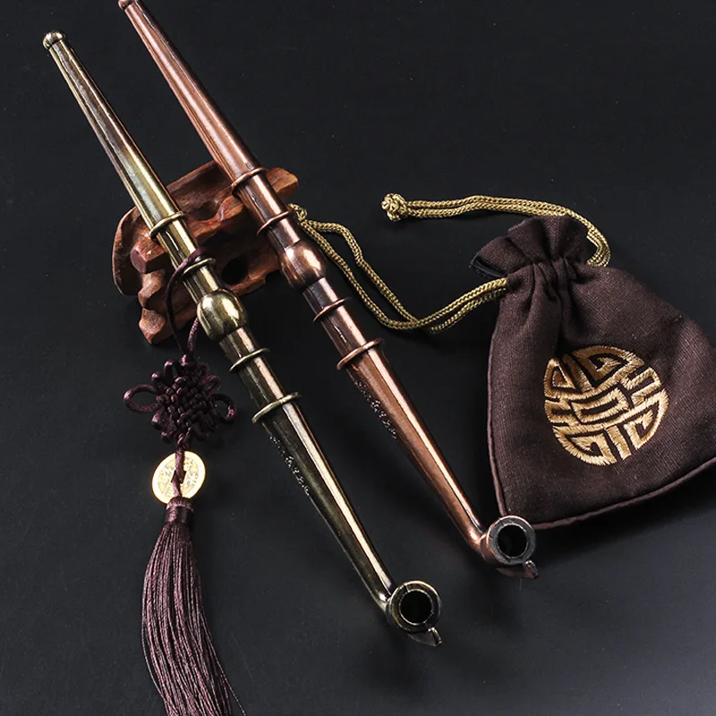 Традиционная табачная трубка ручной работы ретро дымовой горшок Китайский