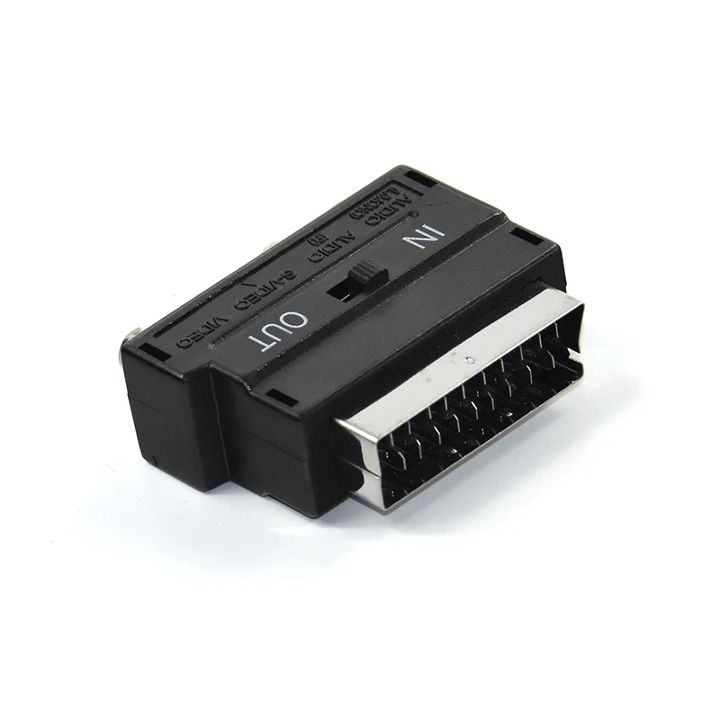 Кабель SCART 21Pin к 3RCA S Video конвертер для PS4 wii DVD RGB Scart К композитному AV ТВ аудио
