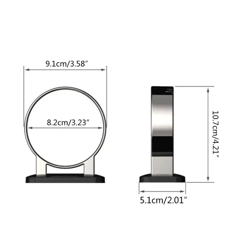 

Punch-free Hairdryer Storage Rack Wall Mounted Hair Dryer Holder stand Shelf for Home Bathroom Dressing Room no drill organizer