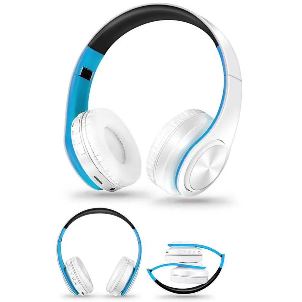 

Bluetooth 4.0 Foldable Stereo Wireless Headphones Heavy Bass Headsets with Mic