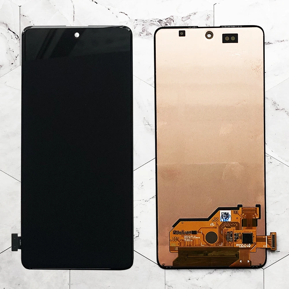 Оригинальный SUPER AMOLED 6 5 ''дисплей для Samsung Galaxy A51 LCD A515 A515F/DS A515FD сенсорный экран с