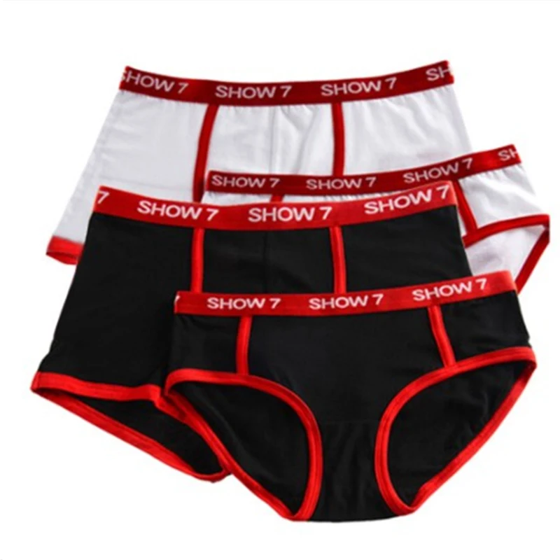 Трусы-боксеры из бамбукового волокна для влюбленных пар удобные трусики мужское