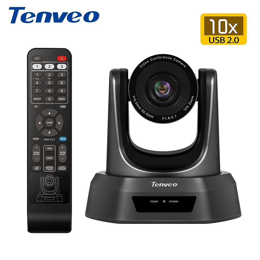 Tenveo NV10U 10x Zoom Full HD 1080p H.264 видеокамера USB вилка PTZ камера Cam веб для Tele Medicine Enterprise