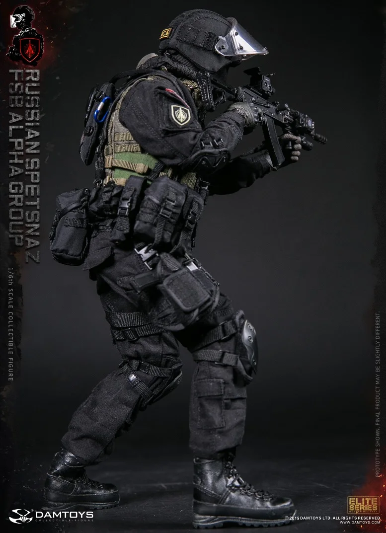 DAMTOYS 1/6 русский спецназ фsb АЛЬФА группа фигурка военный солдат мужские фигурки модели