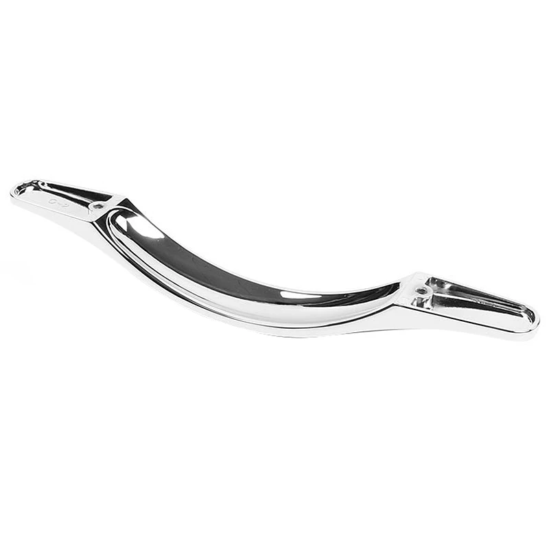 

Door Handle Button Lock Push Button Pull Handle Latch Knob Chrome Arc Cabinet Lock for Trailer Caravan Truck Camper