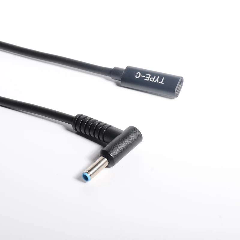 USB Type C Female to 4 5*3 0 мм штекер постоянного тока конвертер для ноутбука зарядный