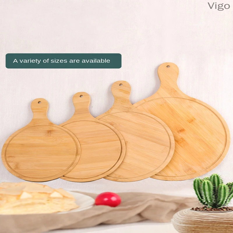 Бамбуковый деревянный кухонный поднос бытовые выпечки тарелка стейк пластина