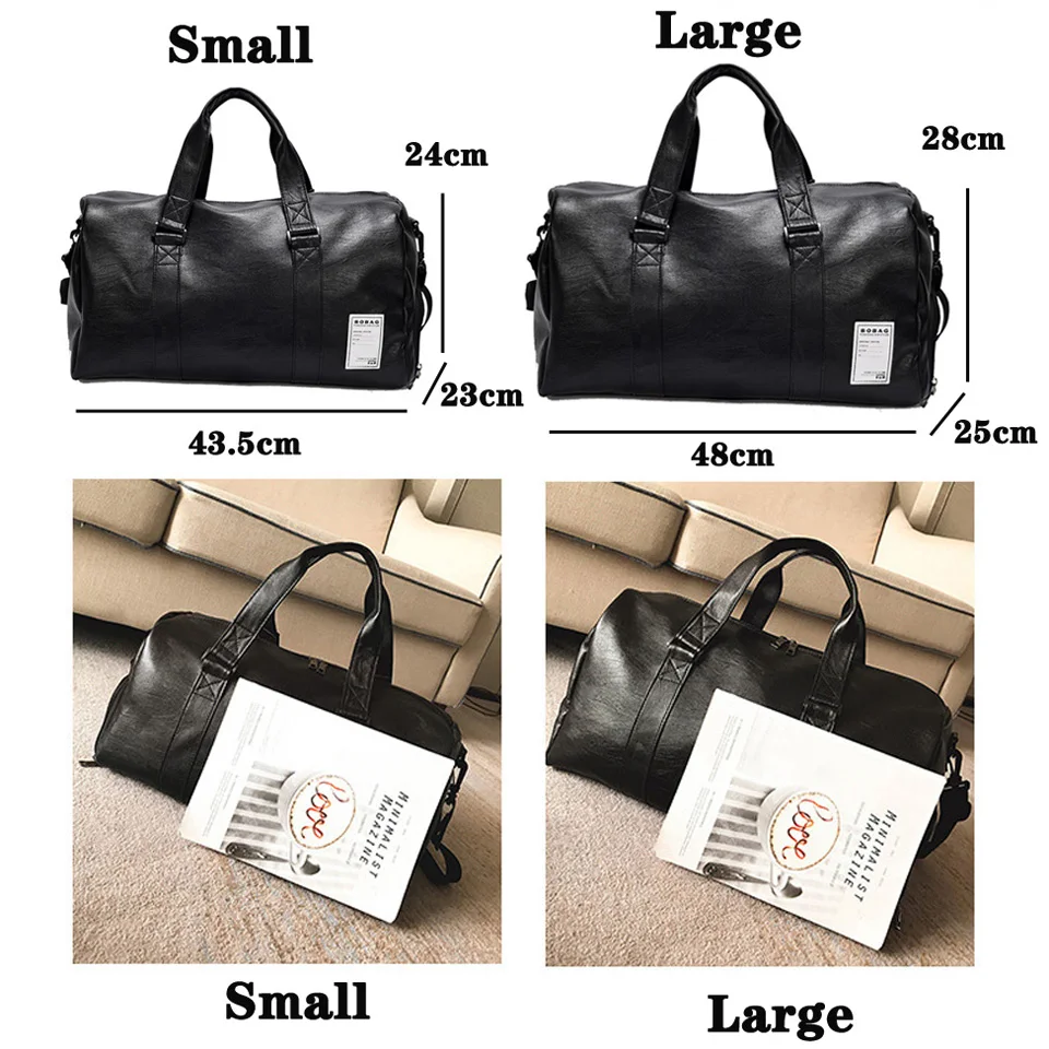 Новая спортивная сумка для мужчин и женщин Водонепроницаемая из искусственной