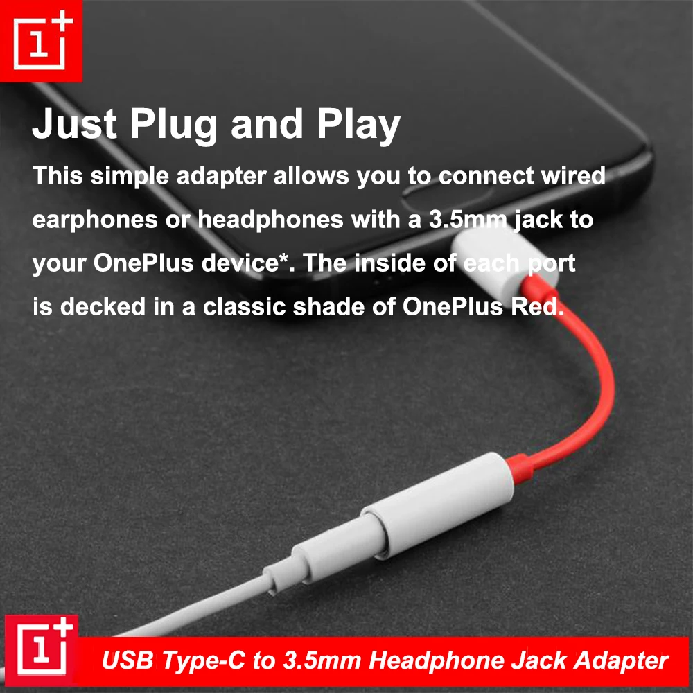Оригинальный адаптер Oneplus Type C для наушников 3 5 мм кабель конвертер аудиокабель Aux