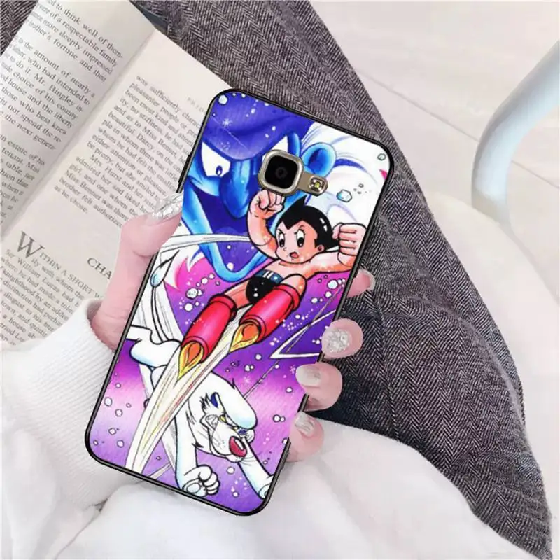 

0 Astro Boy Black TPU Phone Case For Samsung A 9 10 20 30 40 M20 S 30 31 J5(2015) J5prime 6 7 Plus