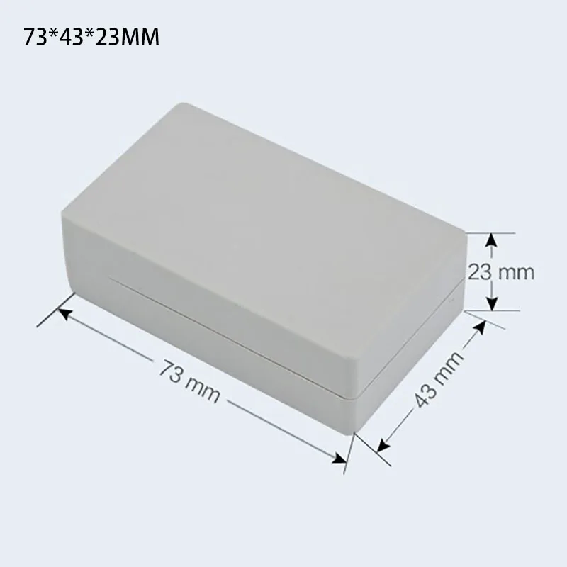 

73*43*23mm ABS Plastic Project Box Storage Case Electronic general case power circuit board instrument switch box