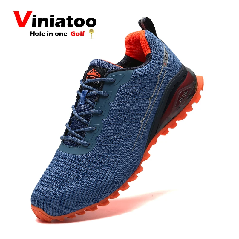

New Breathable Golf Trainers Shoes for Men Anti Slip Spikless Golfing Footwear Spring Autumn Golf Sneakers Outdoor Walking Shoes
