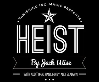 Heist (DVD и Gimmick) Волшебник часы бумажник Magica крупным планом Иллюзия ментализм