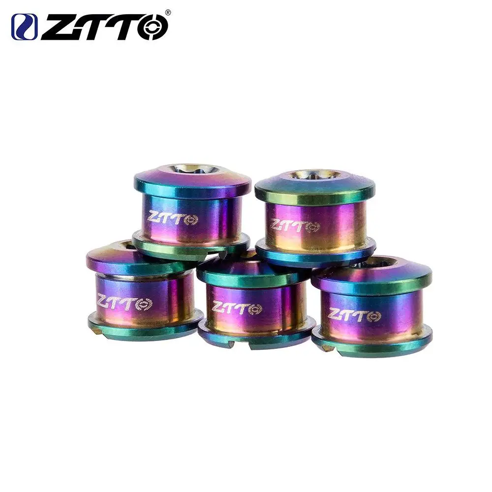 ZTTO TC4 болт из сплава для велосипедных болтов шатун со звездами велосипеда