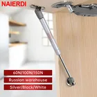 Газовая стойка NAIERDI, медный силовой подъемник для дверей, газовый гидравлический пружинный шарнир, дверь шкафа, кухня петля для двери шкафа 6 кг10 кг15 кг