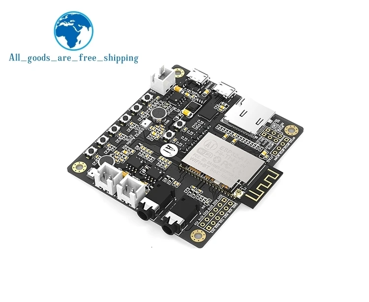 TZT ESP32-Aduio-Kit WiFi+ Bluetooth модуль ESP32 серийный к WiFi/ESP32-Aduio-Kit аудио макетная плата с ESP32-A1S