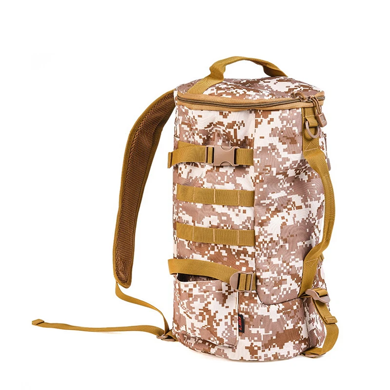 

23L Multifunctional Waterproof Cylinder Fishing Bags Outdoor Size Sport Travel Shoulder Reel Lure Rod Storage Backpack