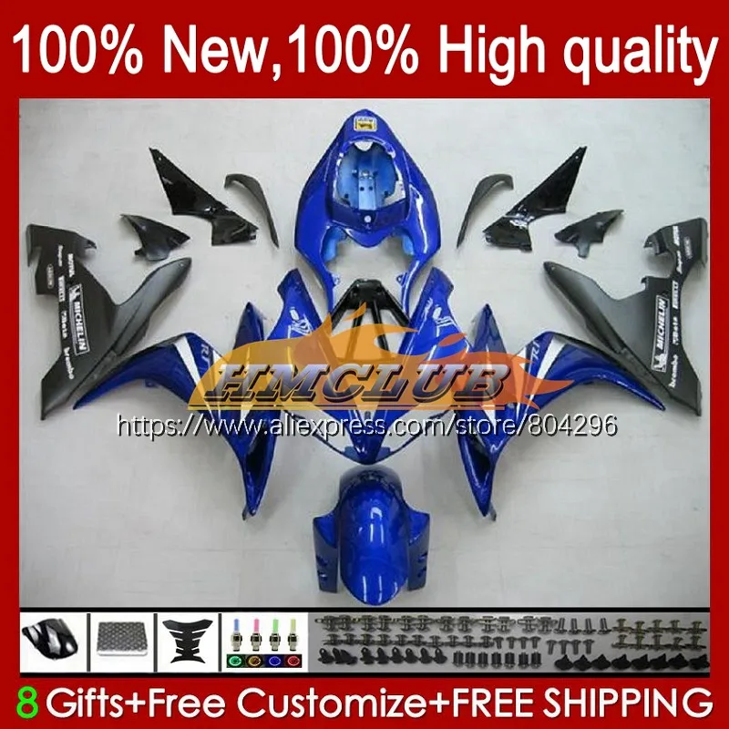 

Средства ухода за кожей для YAMAHA YZF R 1 1000 CC 1000CC YZF-1000 YZFR1 61No.47 YZF R1 серый синий YZF-R1 04 05 06 YZF1000 2004 2005 2006 обтекатель