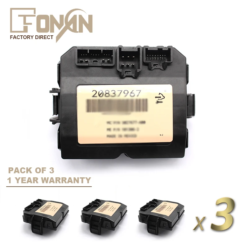 

X3 Wholesale Liftgate Control Module For Cadillac SRX 2010 2011 2012 2013 2014 2015 502-032 20837967