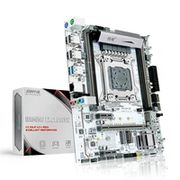 jingyue x99 motherboard lga 2011 3 support xeon e5 v3 cpuv4 processor ddr3 and ddr4 ram memory m 2 nvmesata x99 plus v2