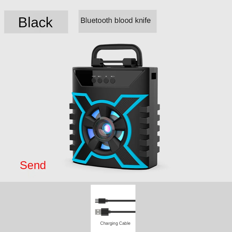 Мощные беспроводные Bluetooth-динамики тяжелый сабвуфер большая громкость