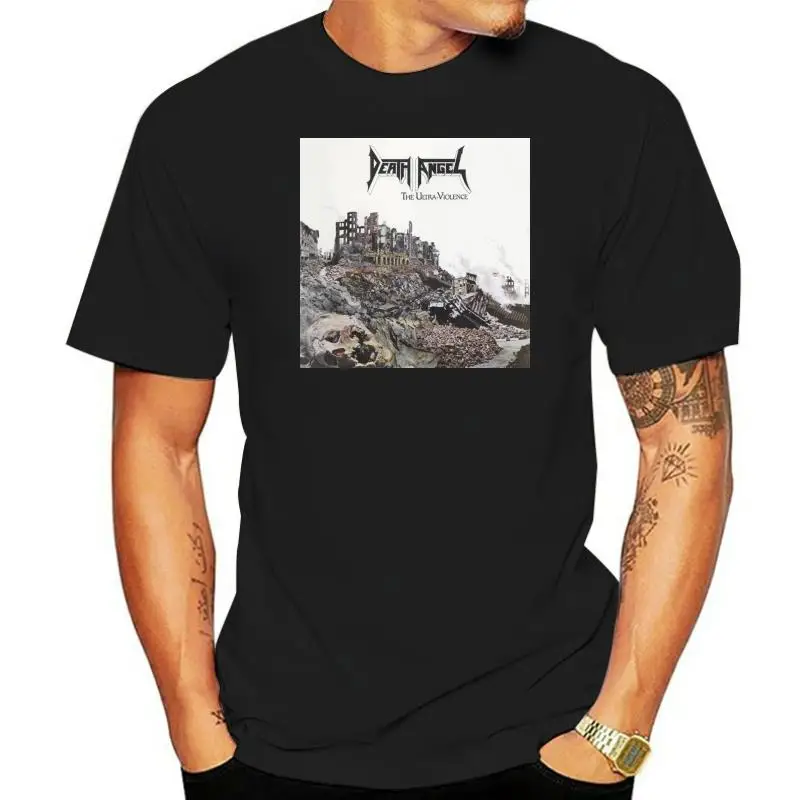

Футболка с надписью «Death Angel The Ultra», цвет: S, M, L, XL, XXL, футболка Thrash, официальная