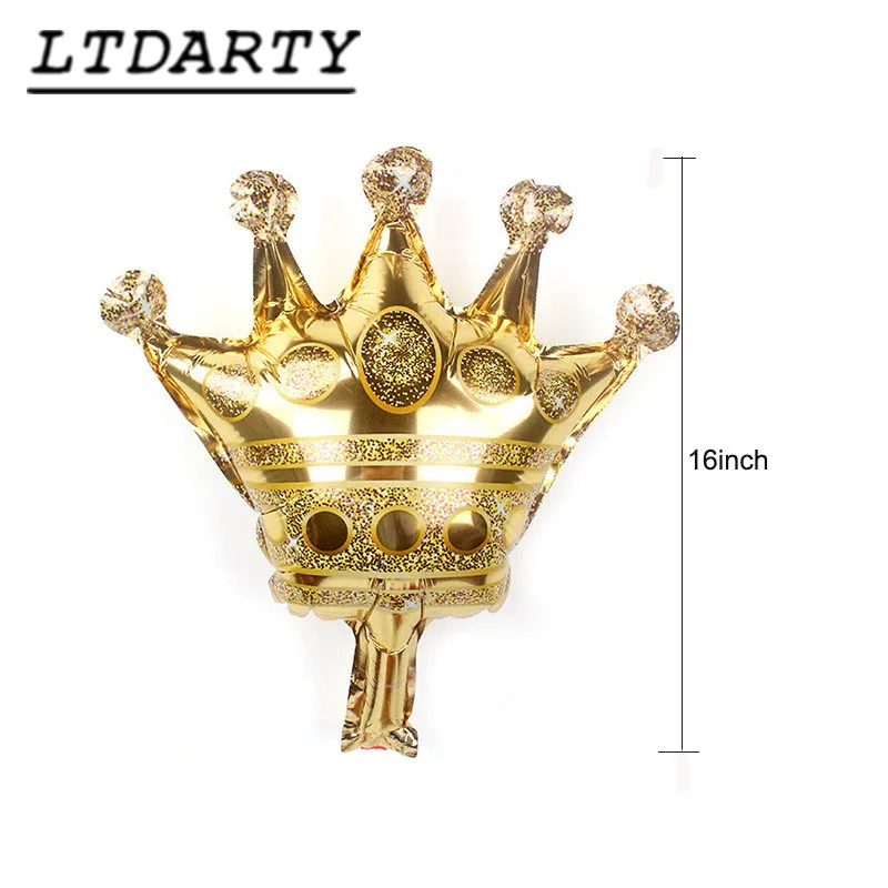 50 шт. Мини Принцесса Корона шар детский душ детские украшения для вечеринки на день рождения свадебные принадлежности Воздушные шары игрушки