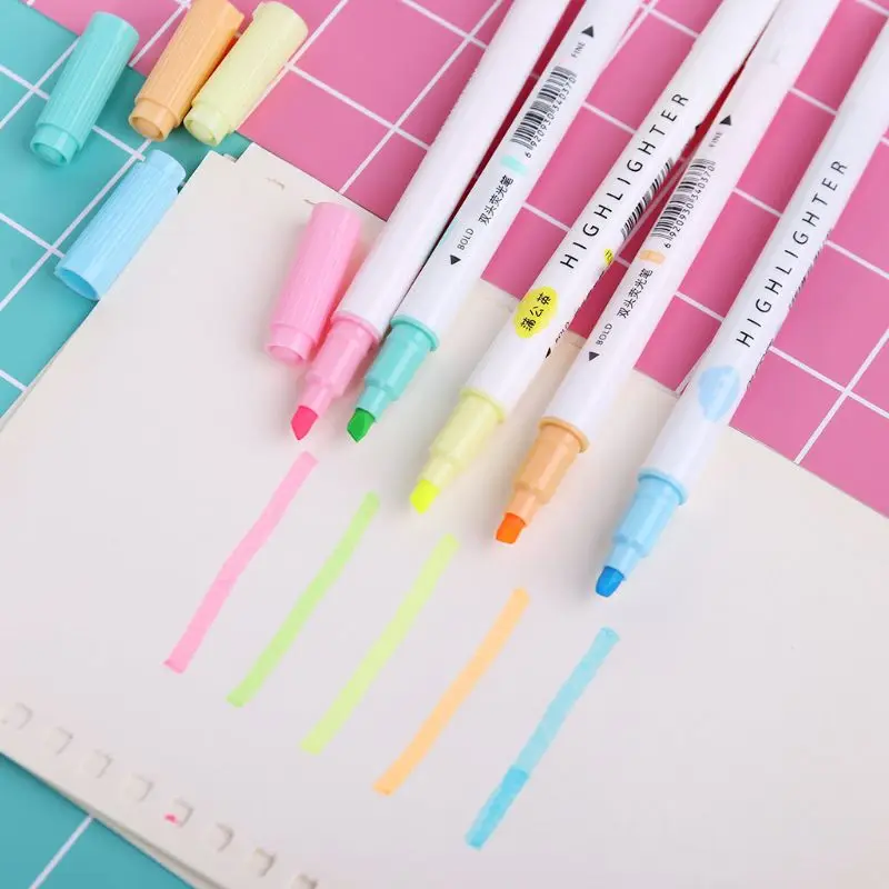 5 шт. цвет глаз двойной маркер с головкой Жидкий Мел флуоресцентный|Маркеры| |