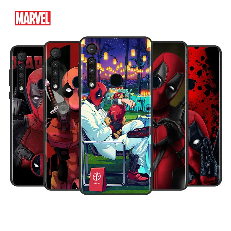 

Marvel Deadpool For Motorola G9 G8 G Stylus Power One Fusion Hyper Edge E7 E6 5G Plus Play Lite Silicone Phone Case