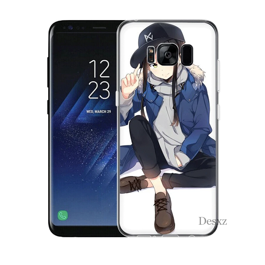 Чехол для мобильного телефона samsung Galaxy J7 J6 J5 J3 J2 J1 Prime Жесткий аниме девочек