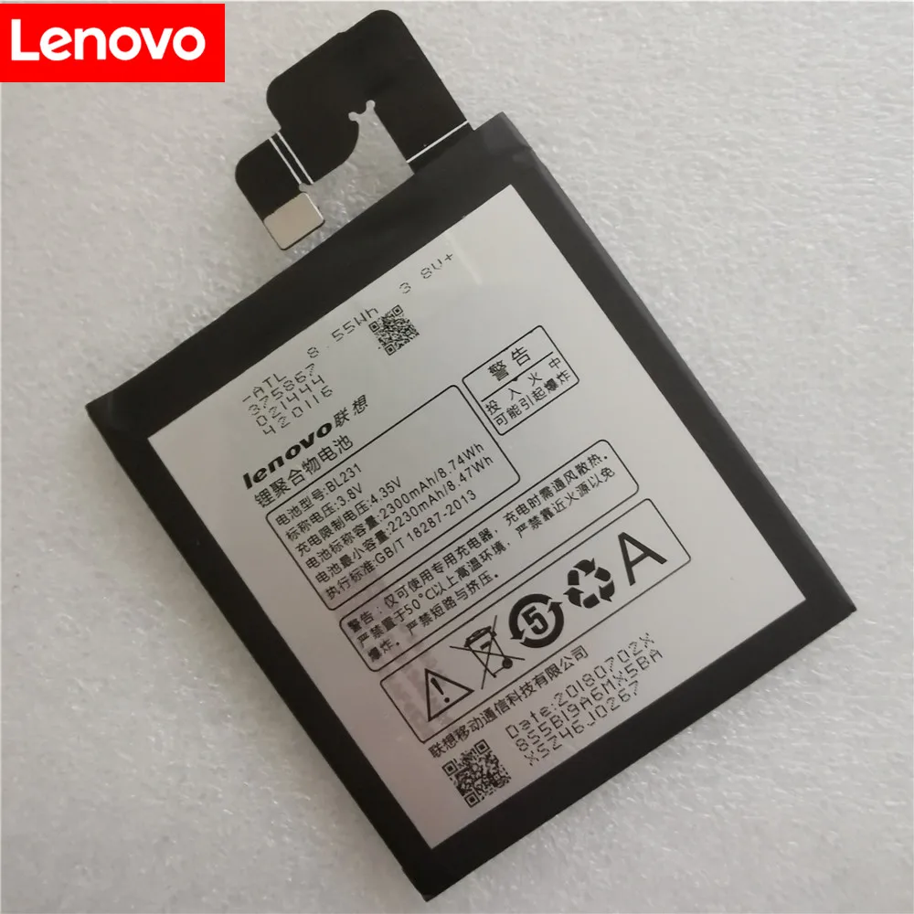 Оригинальный BL231 для Lenovo VIBE X2 S90 S90u новая литий ионная сменная батарея 2300 мАч