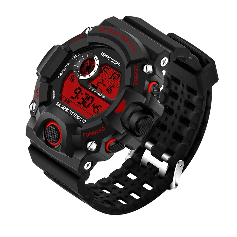 2019 SANDA Fashion Sports Digital Watch Men Diving Sport LED Clock for Waterproof Geneva Military Watches Relojes hombre 326 |
