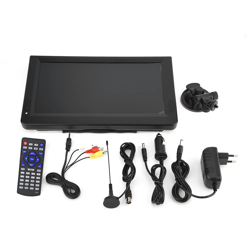 LEADSTAR 11 6 дюймов Телевизор Smart ТВ ISDB T USB Портативный цифровой телевизор HD видео