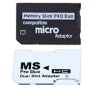 Мини-кардридер для карт памяти Pro Duo, Новый адаптер для карт Micro SD TF на MS Pro, один слотдва слота для геймпада Sony PSP