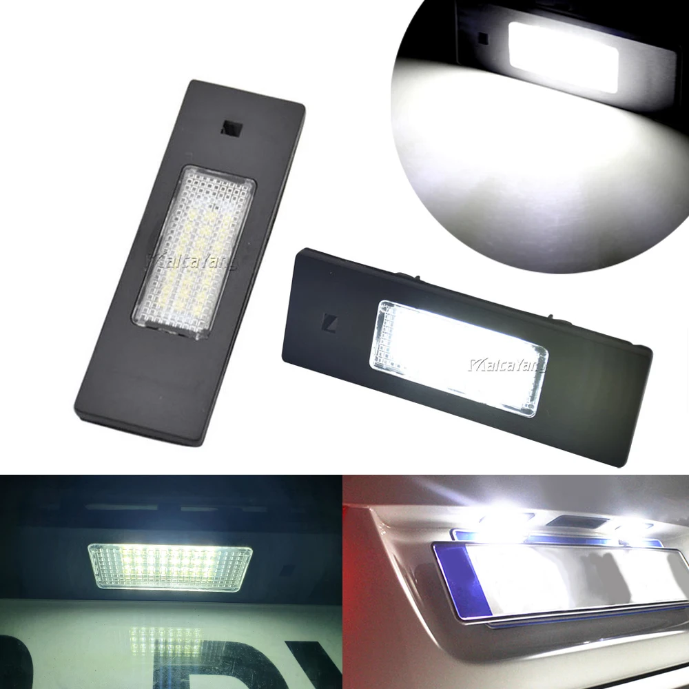 

High Brightness White Car LED License Number Plate Light For BMW 1 6 Z Series E81 E87 F20 F21 E63 E64 M6 F06 F12 F13 E85 E86 Z4