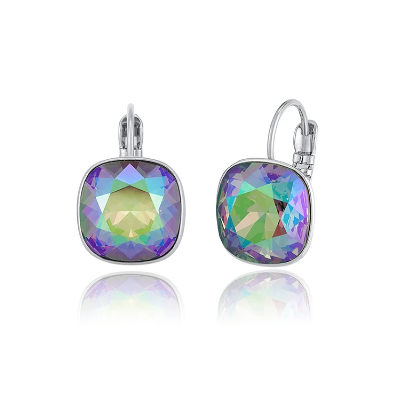 Новые роскошные серьги изысканные хит продаж кристаллы из австрийской моды