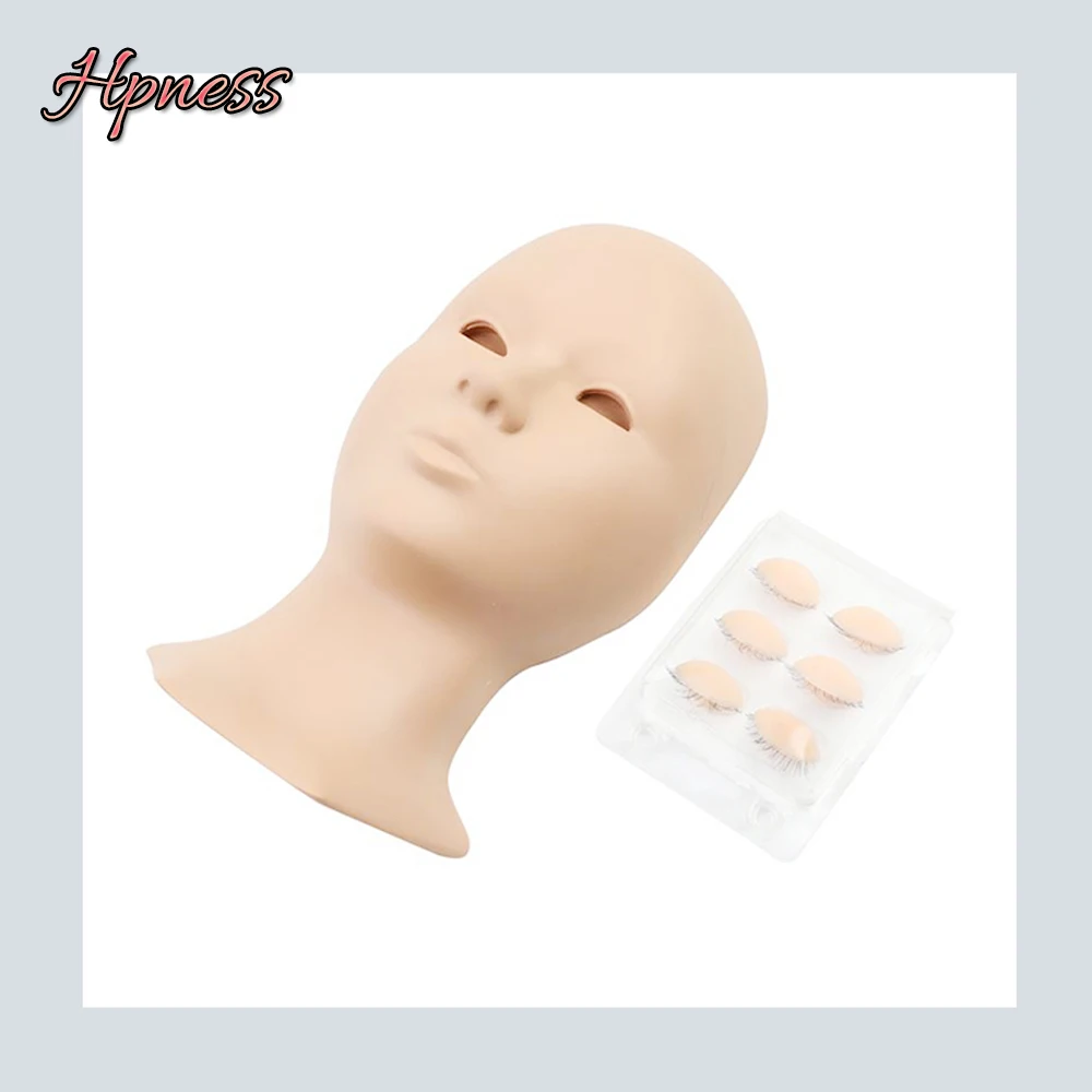 Сменные насадки для макияжа профессиональные силиконовые манекены тренировки