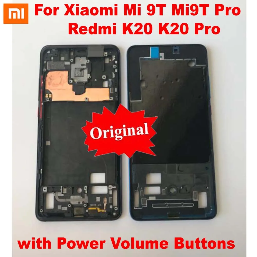 Оригинальный 6 39 &quotдля Xiaomi Redmi K20 Pro средняя рамка Передняя Лицевая панель Корпус