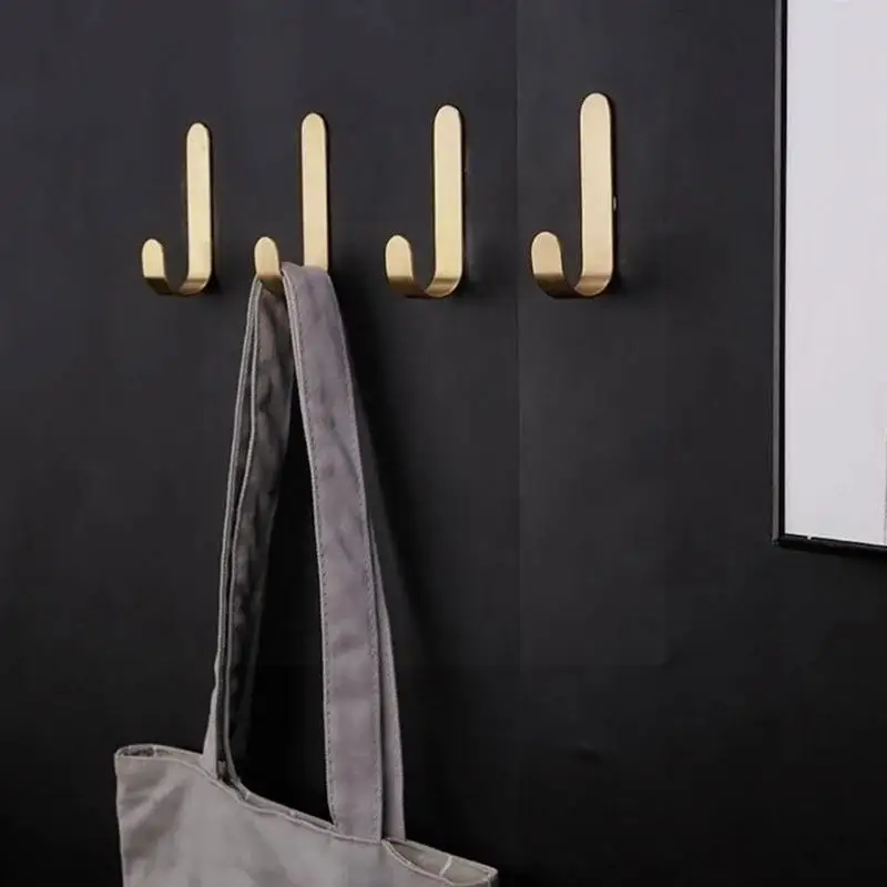 

Copper Hook For Bathroom Hook Wall Cloth Hooks Cabinet Harware Handles J8R6