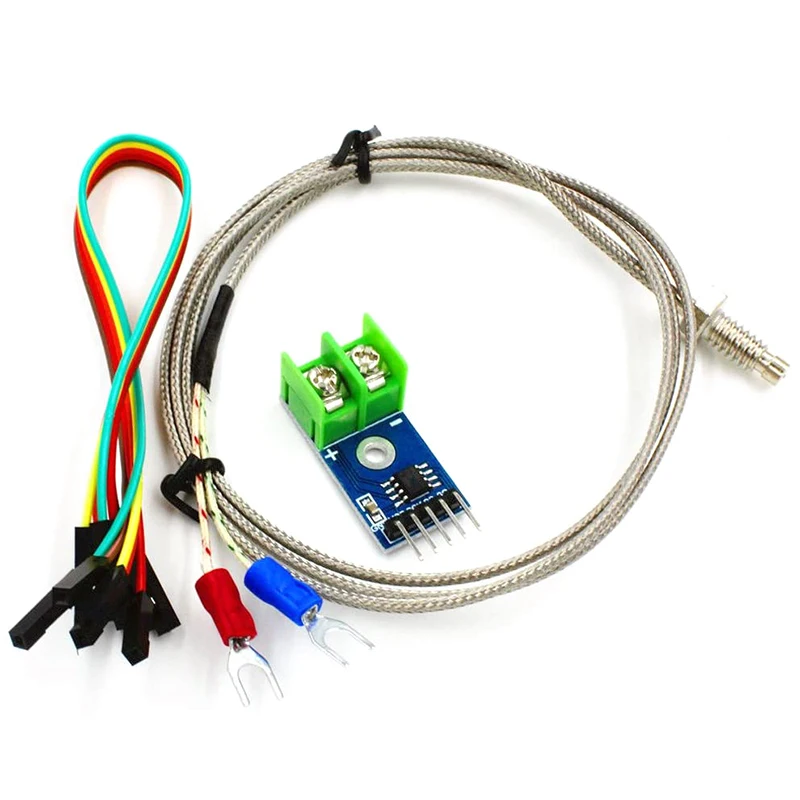 

MAX6675 K-Type Thermocouple Module Temperature Sensor, the Highest Temperature Can Be Measured 1024 Degrees
