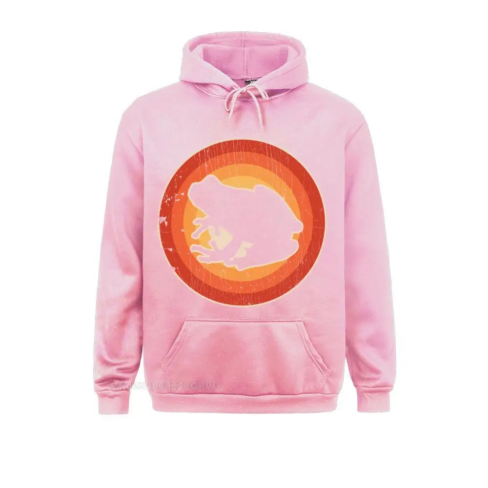 Толстовка с капюшоном в виде лягушки винтажном стиле хлопковый свитшот ретро для