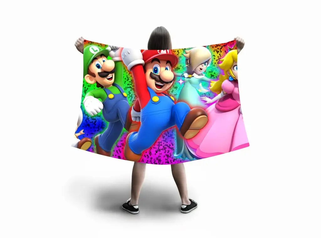 Флаг большой Марио/ Mario №11 | Дом и сад