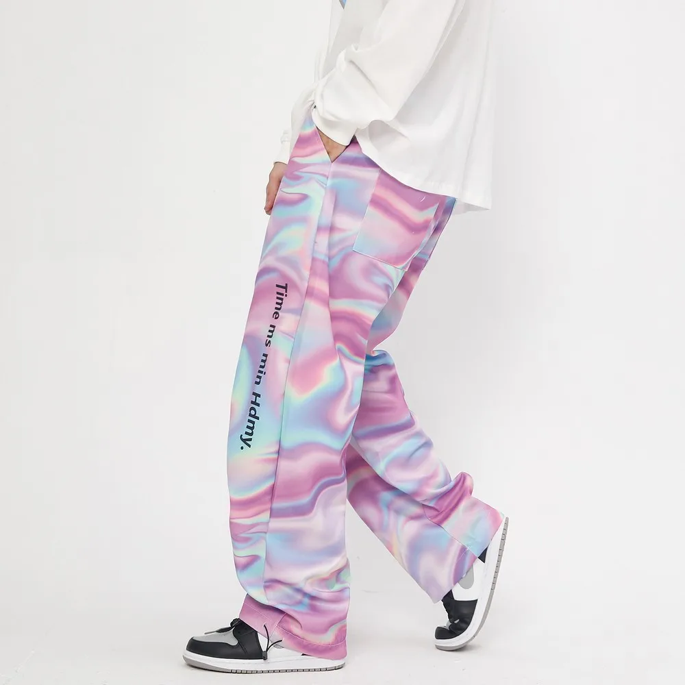 

Designer Korean Fashion Drawstring Reflective Clothing Streetwear Wide Leg Cargo Pants y2k clothes 2021 joggers Techwear