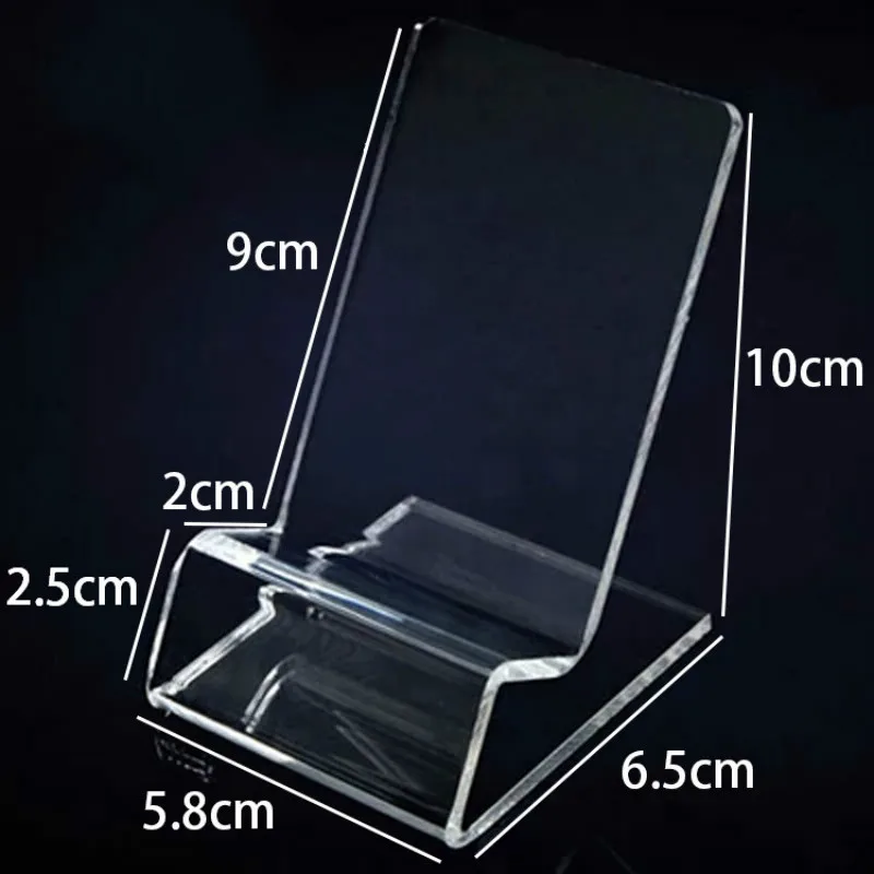 100 шт./лот акриловый держатель для сотового телефона подставка смартфонов