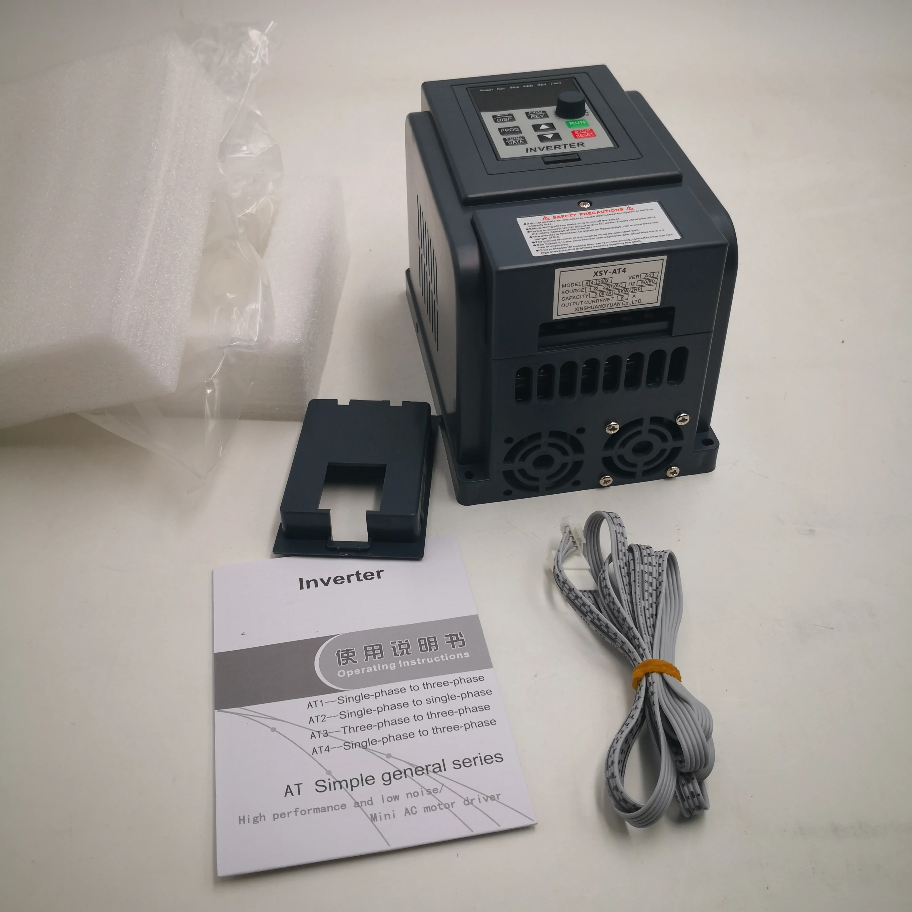 CoolClassic VFD инвертор 1 5 кВт 220 В и 380 выход однофазный бытовой электрический вход
